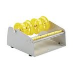 Label Dispenser, Bench/wallmounted, Dual Core, Max. 200 mm Wide Labels