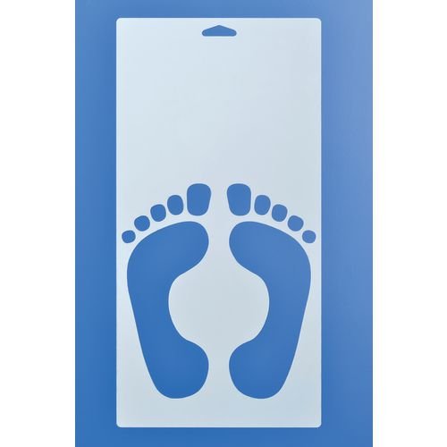 Feet Stencil (300 X 400mm)