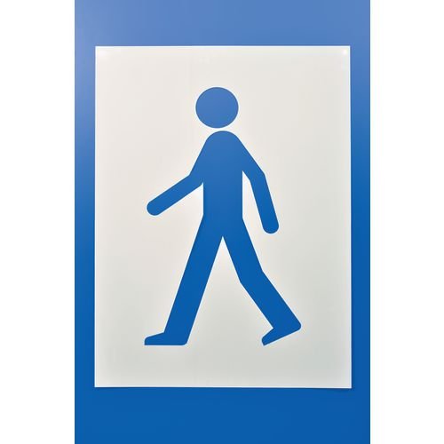 Walking Man Stencil (190 X 300mm)