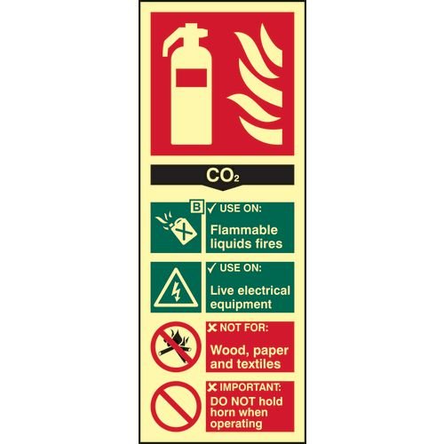 Fire Extinguisher Composite - Co2 - Pho (75 X 200mm)
