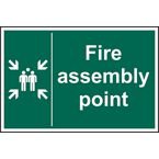 Fire Assembly Point- 1.2 mm Recyclable Pp (200 X 300 Mm)