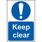 Keep Clear - 1.2 mm Recyclable Pp (400 X 600 Mm)