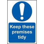 Keep These Premisestidy - 1.2 mm Recyclable Pp (200 X 300 Mm)