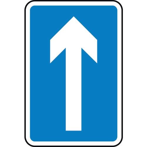300 X 450mm Dibond Arrow Vertical Road Sign (Without Channel)