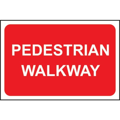 Pedestrian Walkway - 1.2mm Recyclable Pp (600 X 450mm)