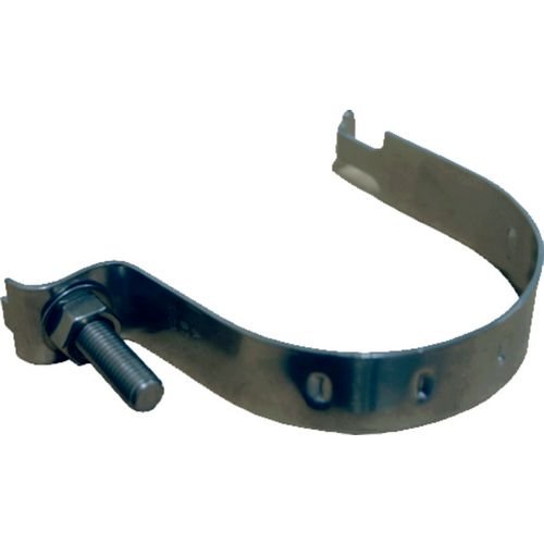 76mm Anti-Rotational Post Clips (For Road Signs With Channel) - Pair