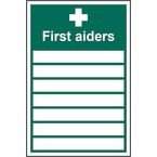 First Aiders____- 1.2 mm Recyclable Pp (200 X 300 Mm)