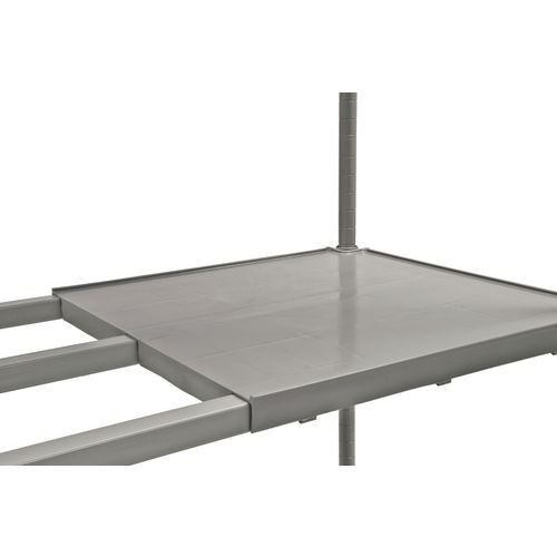 Plastic polymer shelving