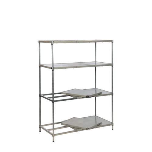 Plastic polymer shelving