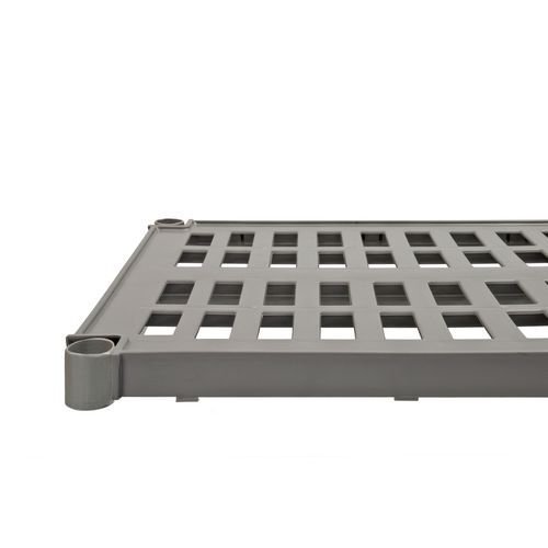 Plastic polymer shelving
