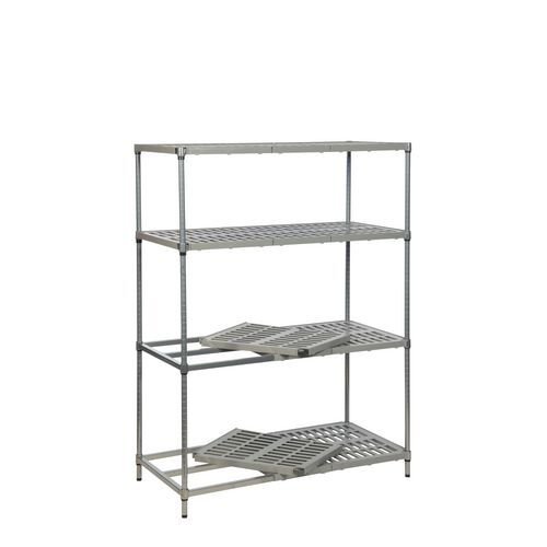 Plastic polymer shelving
