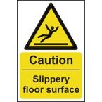 Caution Slippery Floorsurface - Sav (200 X 300 Mm)