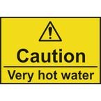 Caution Very Hotwater - Sav (75 X 50 Mm)