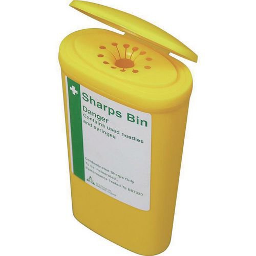 Sharps disposal bins - 0.35 litre