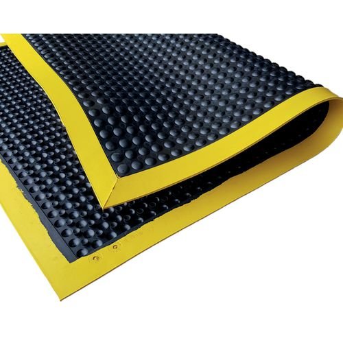 Ergo-Tred Mat, Greaseproof 900X3400X14mm, Yellow Edge