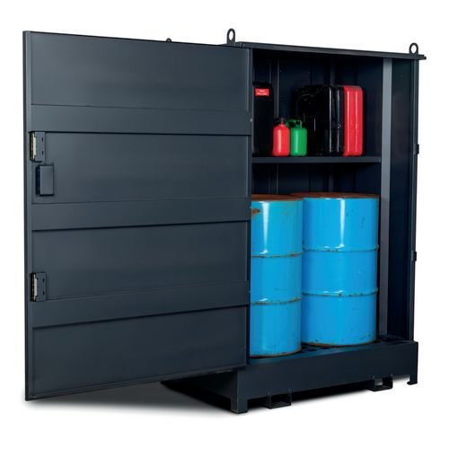 Armorgard COSHH Secure drum storage container