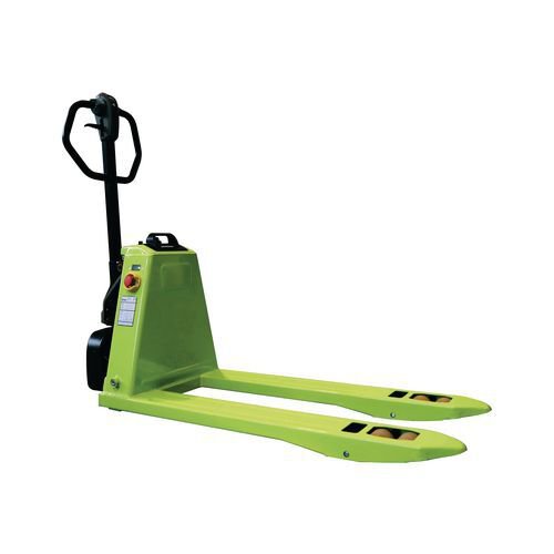 24V Fully electric powered pallet truck, with on-board charger