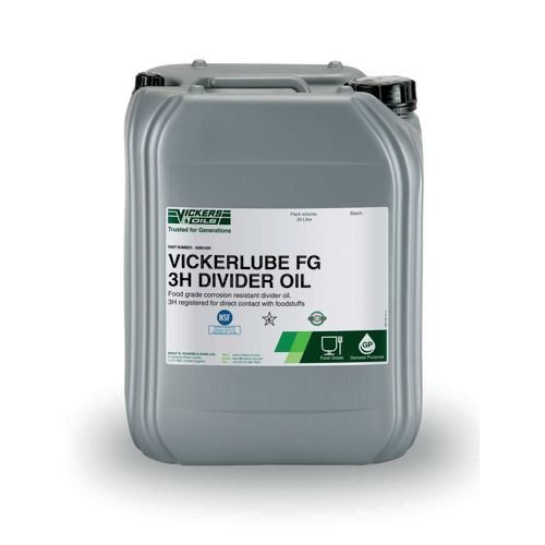 Vickerlube Fg 3H Divider Oil 20L Jerrycan