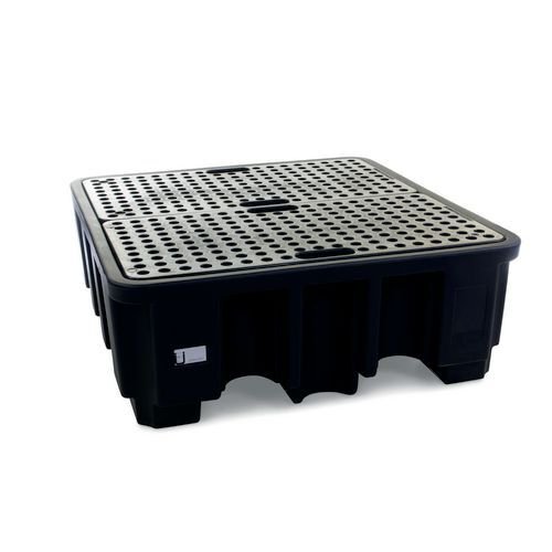 4 drum spill pallet - 485 litre capacity