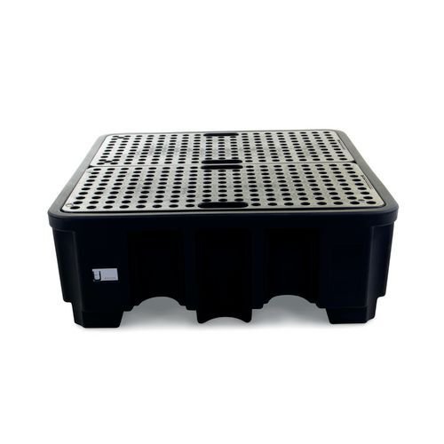 4 drum spill pallet - 485 litre capacity