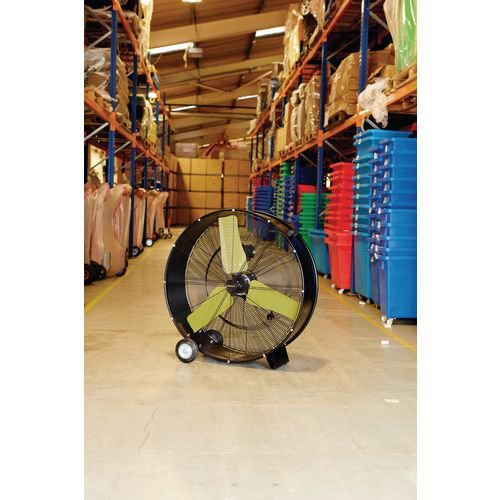 Stanley industrial high velocity drum fans - 36in