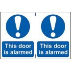 This Door Is Alarmedsapp (150 X 200 Mm) Pack of 2
