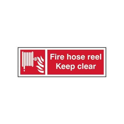 Fire Hose Keep Clear - Sav (300 X 100mm)