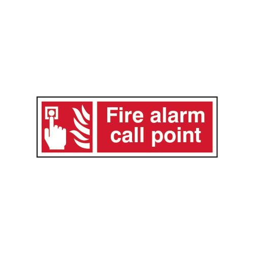 Fire Alarm Call Point - 1.2mm Recyclable Pp (300 X 100mm)