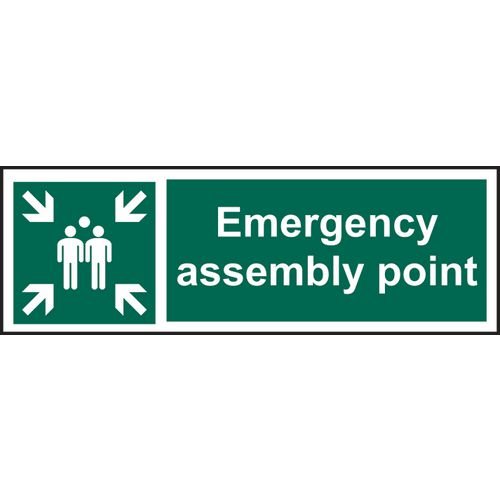 Emergency Assembly Point - Sav (300 X 100mm)