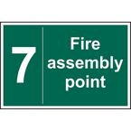 Fire Assembly Point 7 - Sav (600 X 400 Mm)
