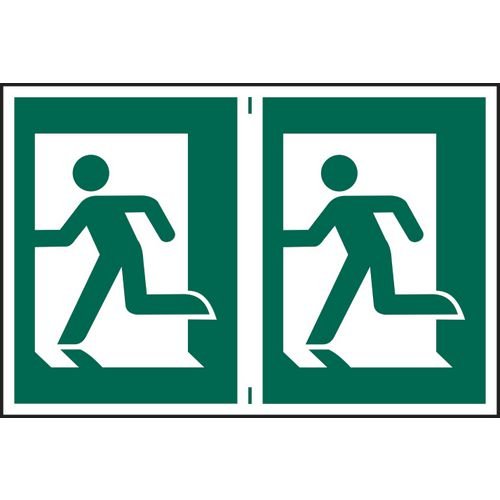 Man Running Left - Sapp (300 X 200mm)