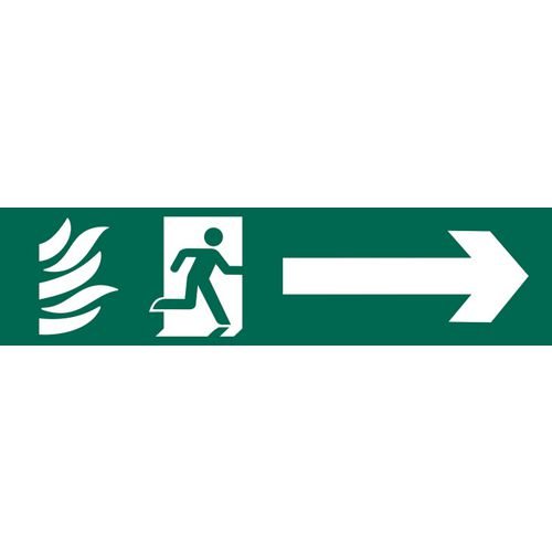Running Man Arrow Right - Sapp (200 X 50mm)