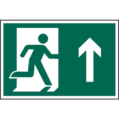 Running Man Arrow Up - Sapp (300 X 200mm)