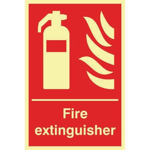 Fire Extinguisher - Photolum. (200 X 300mm)