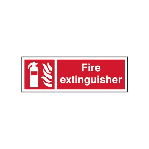 Fire Extinguisher - 1.2mm Recyclable Pp (300 X 100mm)