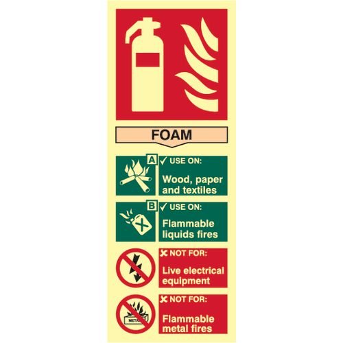 Fire Extinguisher Composite - Foam - Phs (75 X 200mm)