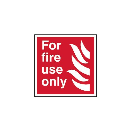 For Fire Use Only - 1.2mm Recyclable Pp (200 X 200mm)
