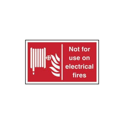 Not For Use On Electrical Fires - Sav (200 X 150mm)