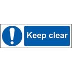 Keep Clear - Sav (300 X 100 Mm)