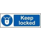 Keep Locked - Sav (300 X 100 Mm)