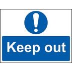 Keep Out - Sav (600 X 450 Mm)