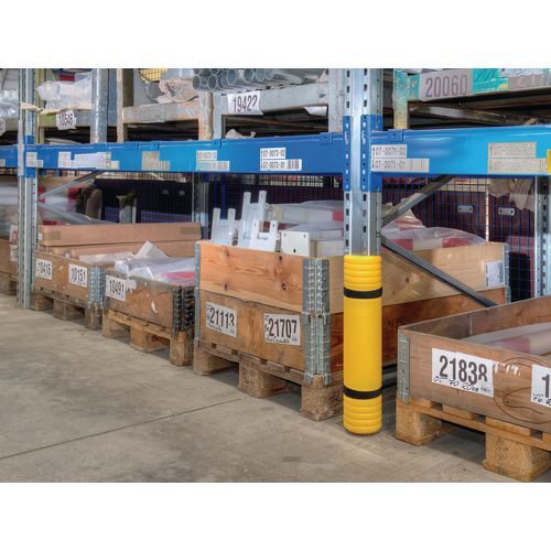 Plastic racking protector