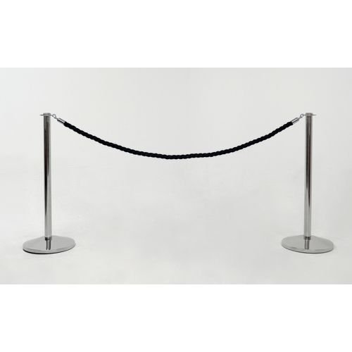 Budget rope and post barrier system