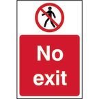 No Exit - 1.2 mm Recyclable Pp (400 X 600 Mm)