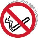 No Smoking Symbol 75 Mmdia. Pack of 24 - Sav (200 X 300 Mm)