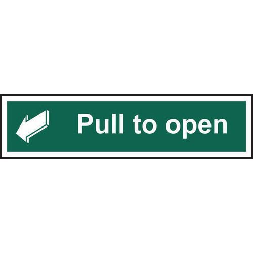 Pull To Open - Sav (300 X 75mm)