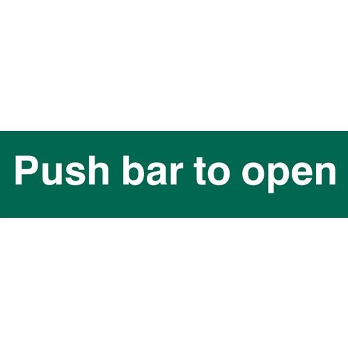 Push Bar To Open - Sapp (200 X 50mm)