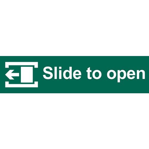 Slide To Open (Left) - Sapp (200 X 50mm)