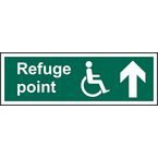 Refuge Point Arrowup - 1.2 mm Recyclable Pp (300 X 100 Mm)