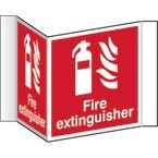 Fire Extinguisher (projectionsign) - 1.2 mm Recyclable Pp (200 mm Face)